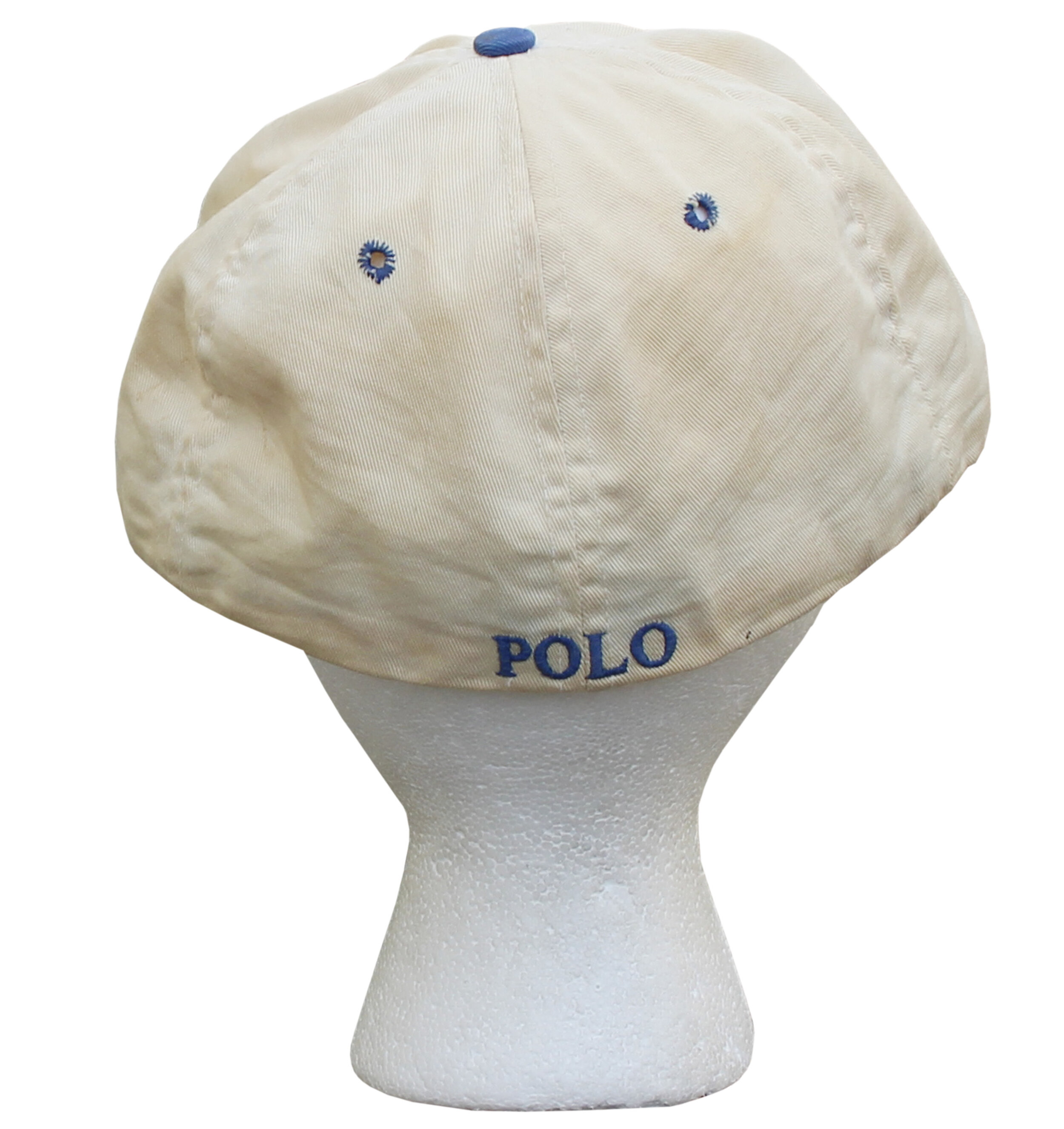 Vintage Polo Ralph Lauren P logo Long Bill Fitted Hat (Size L) — Roots